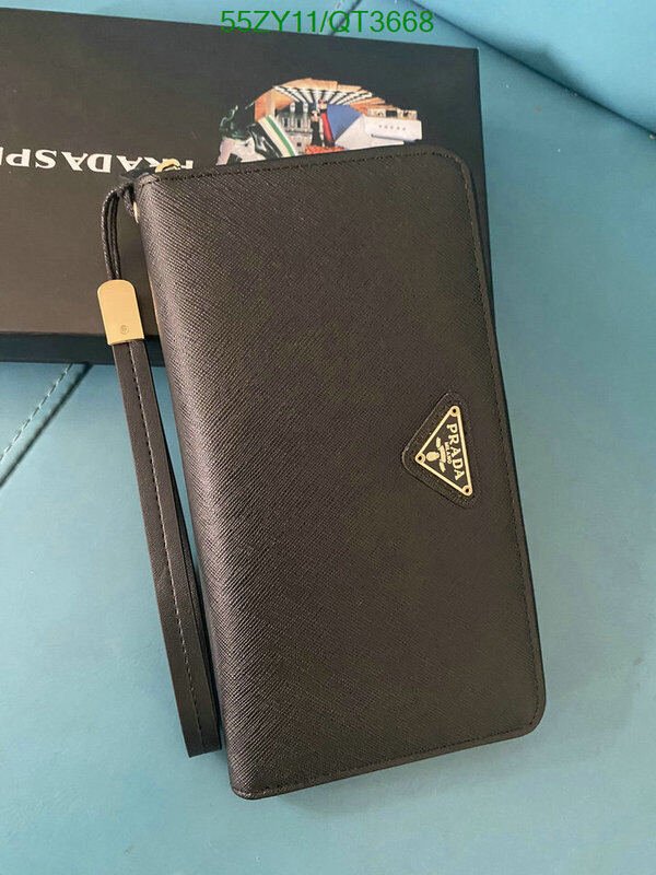 Prada Bag-(4A)-Wallet- Code: QT3668 $ 72USD