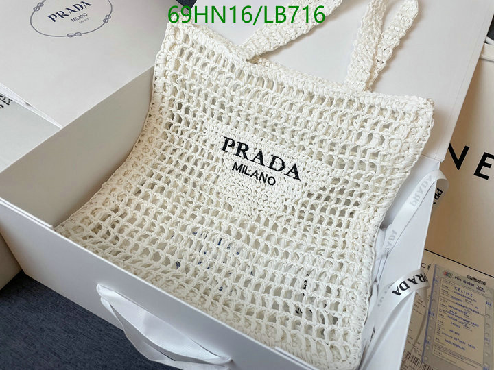 Prada Bag-(4A)-Handbag- Code: LB716 $ 90USD