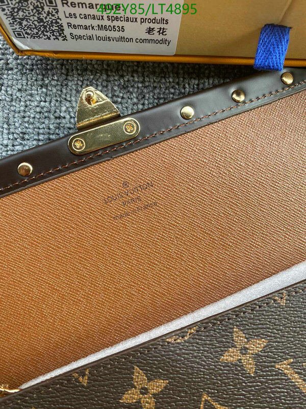 LV Bags-(4A)-Wallet-,Code: LT4895,$ 64USD