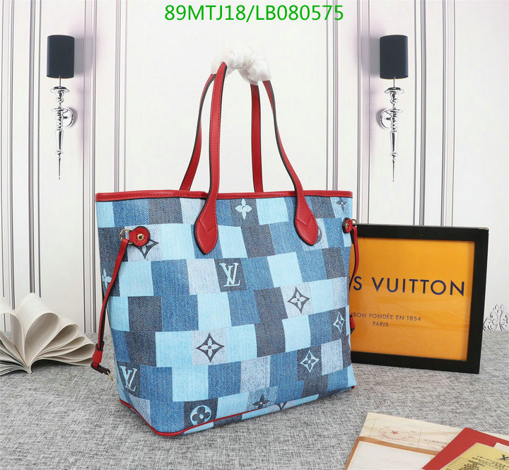 LV Bags-(4A)-Neverfull-,Code: LB080575,$ 116USD