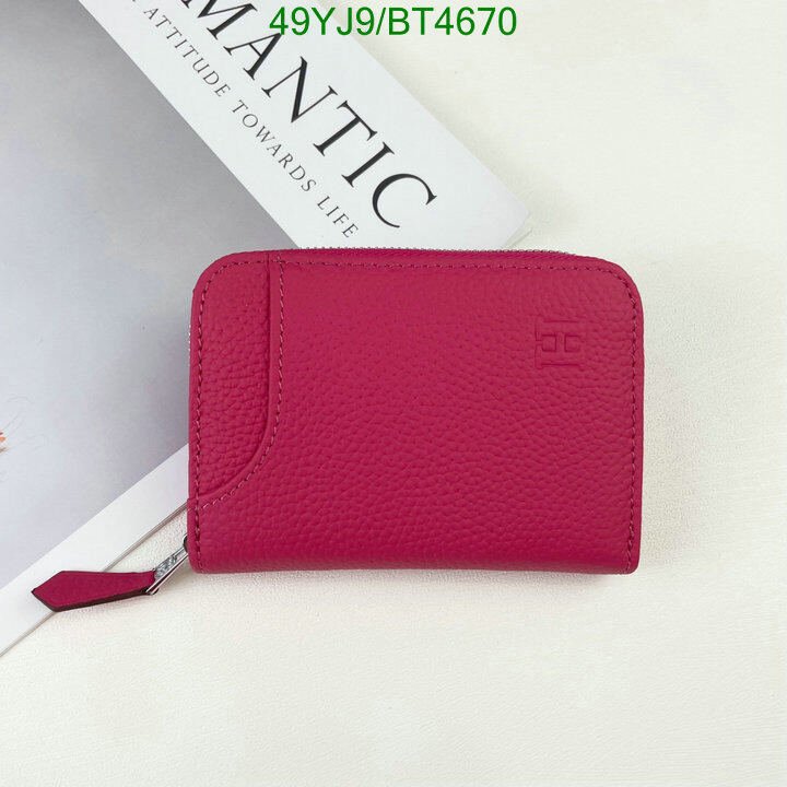 Hermes Bag-(4A)-Wallet- Code: BT4670 $ 64USD