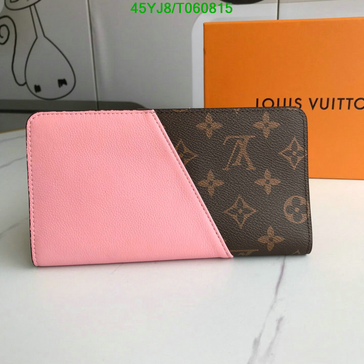 LV Bags-(4A)-Wallet-,Code: T060815,$ 55USD