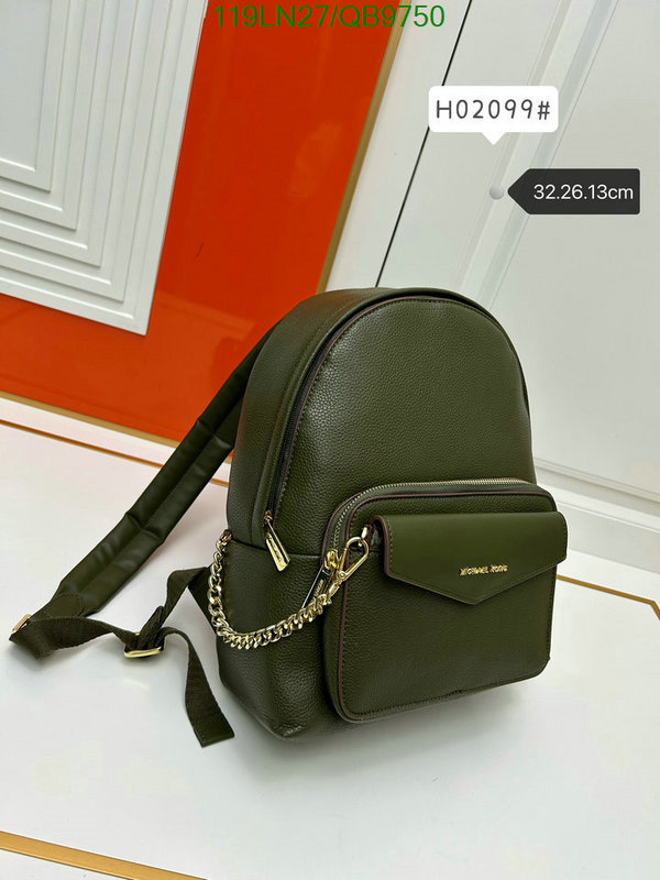 Michael Kors Bag-(4A)-Backpack- Code: QB9750 $ 155USD
