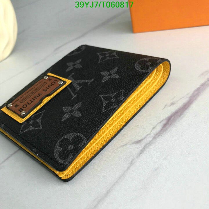 LV Bags-(4A)-Wallet-,Code: T060817,$ 51USD