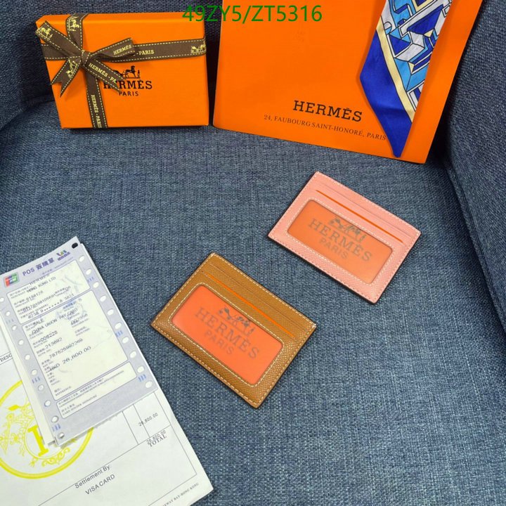 Hermes Bag-(4A)-Wallet-,Code: ZT5316,$ 64USD