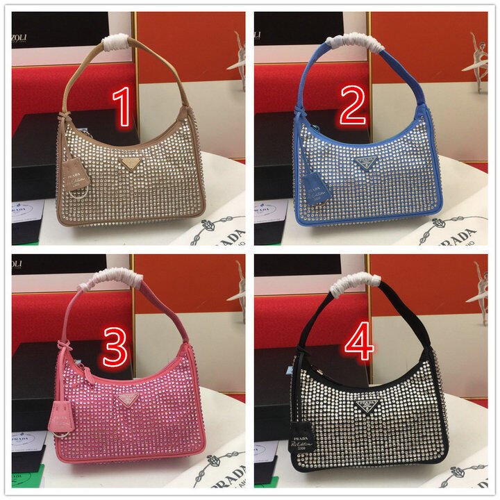 Prada Bag-(4A)-Re-Edition 2000 Code: LB973 $ 103USD