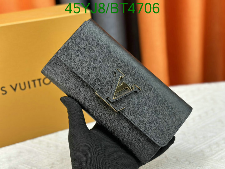 LV Bag-(4A)-Wallet- Code: BT4706 $ 59USD