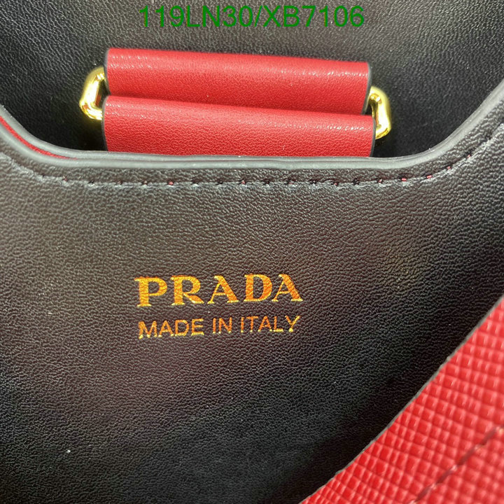 Prada Bag-(4A)-Bucket Bag- Code: XB7106 $ 155USD