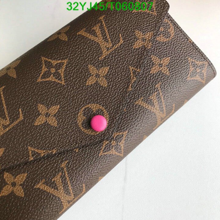 LV Bags-(4A)-Wallet-,Code: T060807,$ 42USD