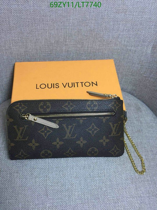 LV Bags-(4A)-Wallet-,Code: LT7740,$ 90USD