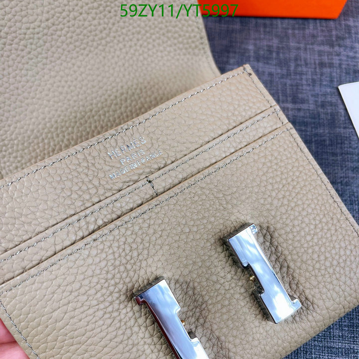 Hermes Bag-(4A)-Wallet-,Code: YT5997,$ 77USD