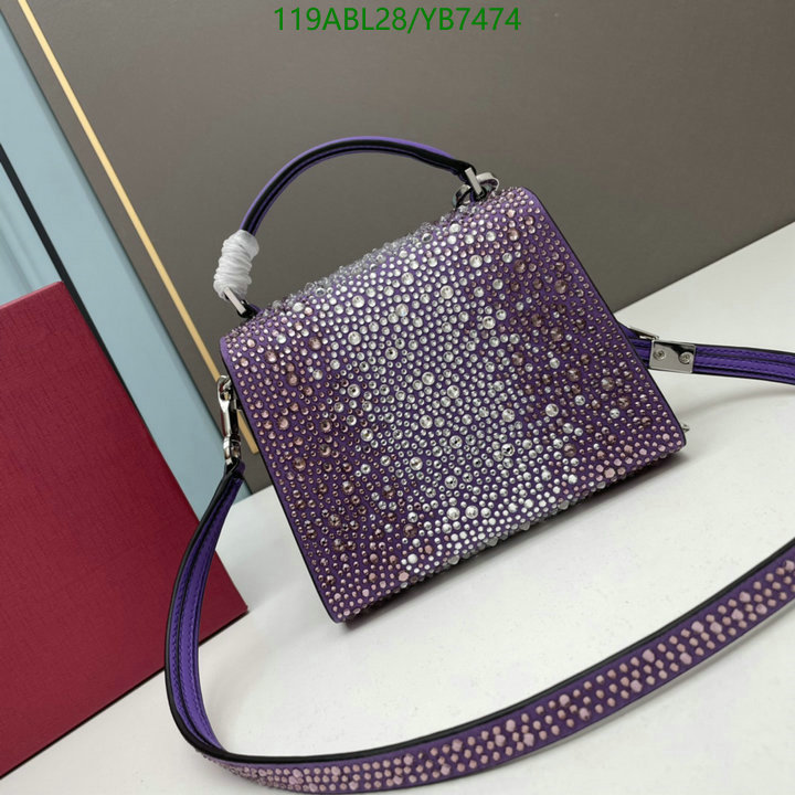 Valentino Bag-(4A)-Diagonal-,Code: YB7474,$ 155USD