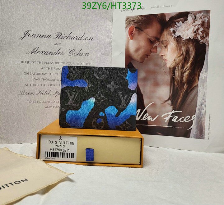 LV Bags-(4A)-Wallet-,Code: HT3373,$ 51USD