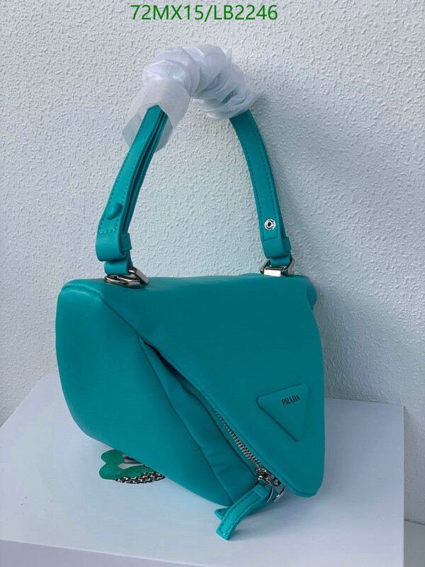 Prada Bag-(4A)-Triangle- Code: LB2246 $ 94USD