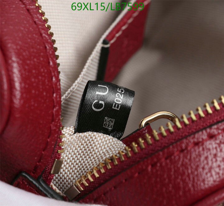 Gucci Bag-(4A)-Diagonal-,Code: LB7599,$ 90USD