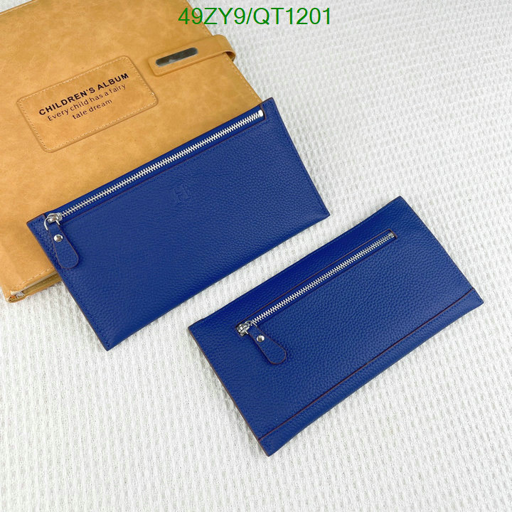 Hermes Bag-(4A)-Wallet- Code: QT1201 $ 64USD