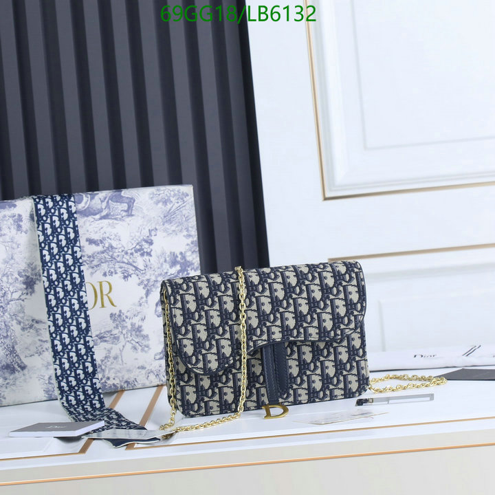 Dior Bags-(4A)-Saddle-,Code: LB6132,$ 90USD