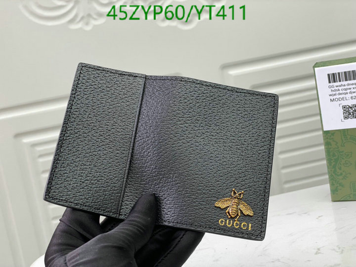 Gucci Bag-(4A)-Wallet-,Code: YT411,$ 59USD