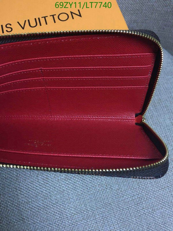 LV Bags-(4A)-Wallet-,Code: LT7740,$ 90USD