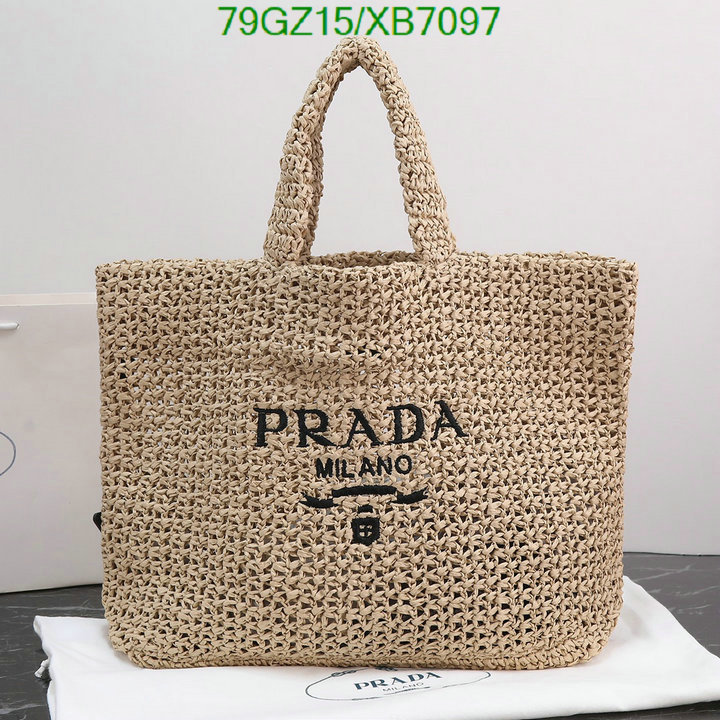 Prada Bag-(4A)-Handbag-,Code: XB7097,$ 103USD