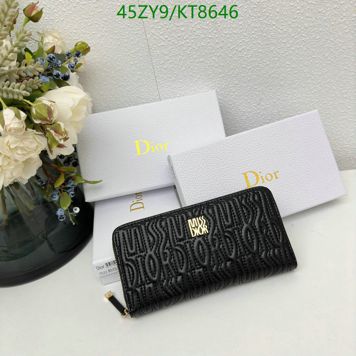 Dior Bag-(4A)-Wallet- Code: KT8646 $ 59USD