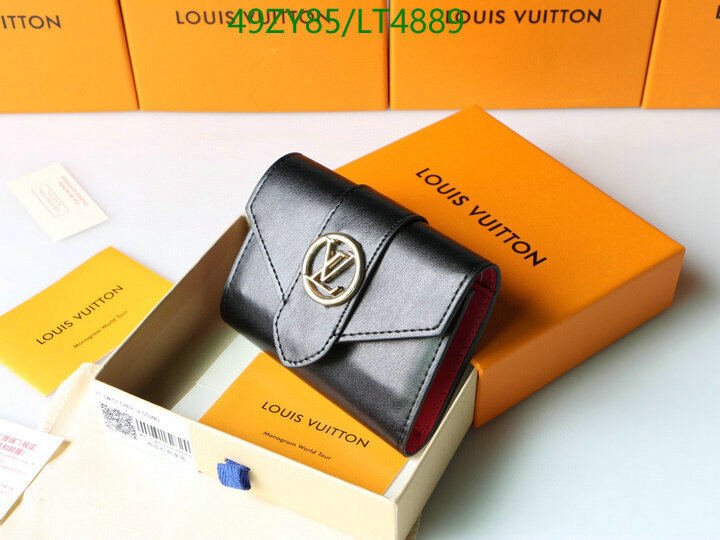 LV Bags-(4A)-Wallet-,Code: LT4889,$ 64USD