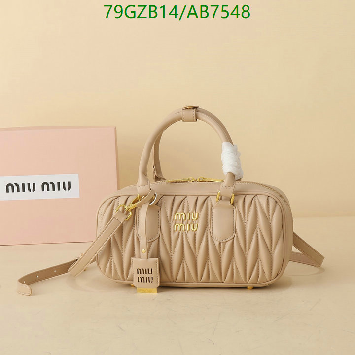 Miu Miu Bag-(4A)-Crossbody- Code: AB7548 $ 103USD