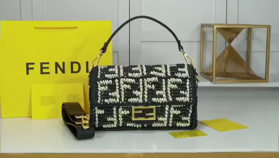 Fendi Bag-(4A)-Baguette-,Code: ZB3009,$ 142USD