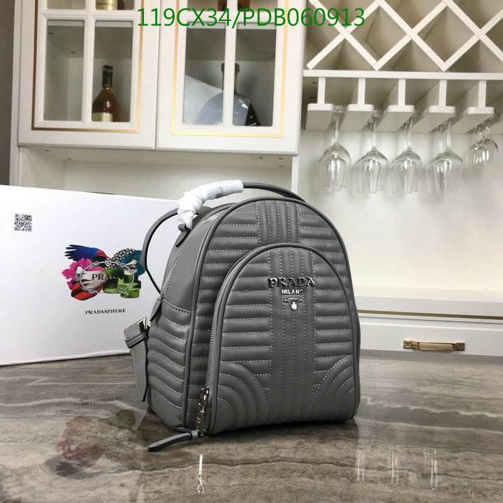 Prada Bag-(4A)-Backpack-,Code: PDB060913,$ 155USD