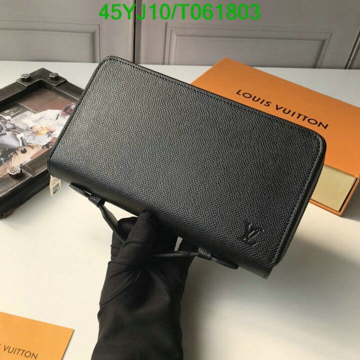 LV Bags-(4A)-Wallet-,Code: T061803,$ 59USD