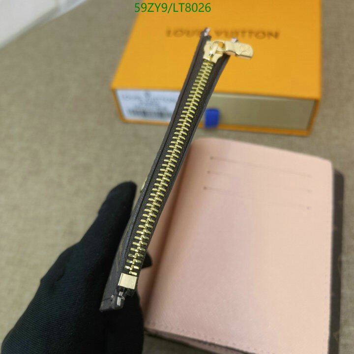 LV Bags-(4A)-Wallet-,Code: LT8026,$ 77USD