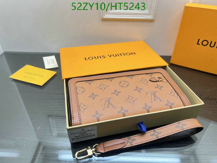 LV Bags-(4A)-Wallet-,Code: HT5243,$ 68USD