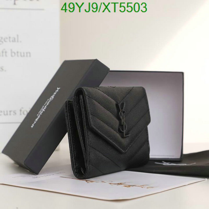 YSL Bag-(4A)-Wallet-,Code: XT5503,$ 64USD