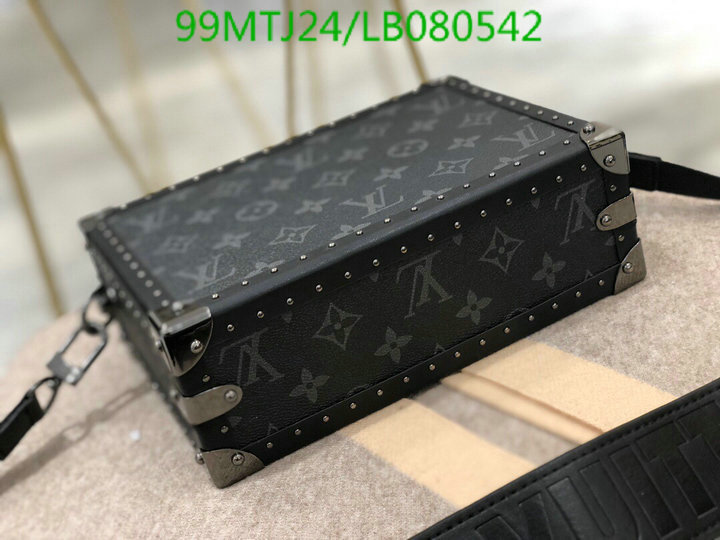 LV Bags-(4A)-Petite Malle-,Code: LB080542,$ 129USD
