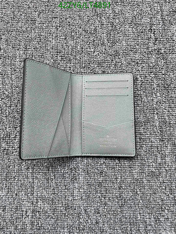 LV Bags-(4A)-Wallet-,Code: LT4891,$ 55USD