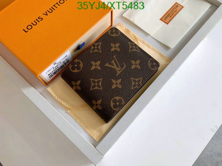 LV Bags-(4A)-Wallet-,Code: XT5483,$ 46USD