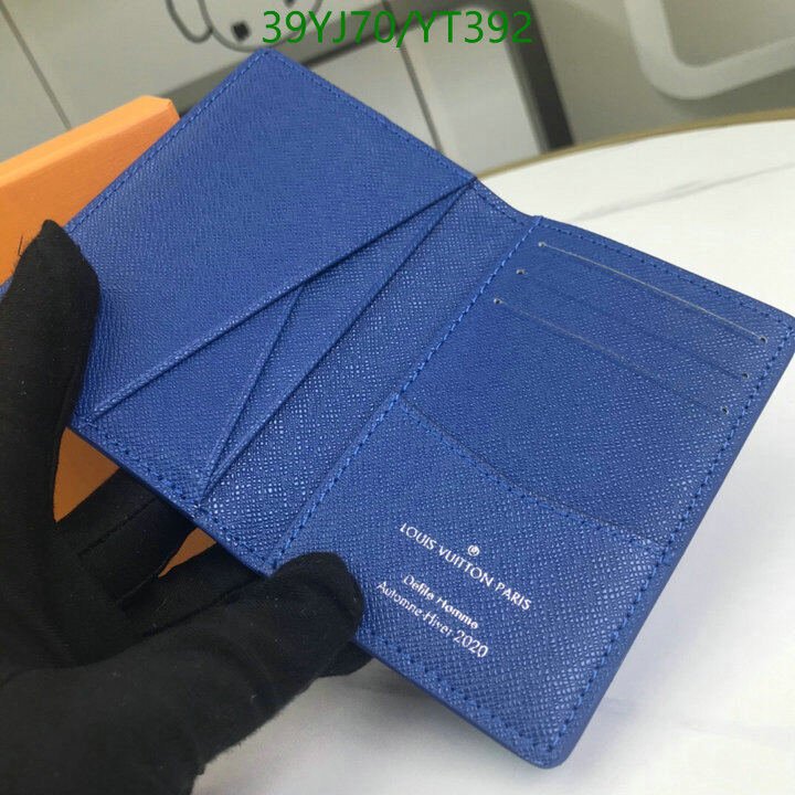 LV Bags-(4A)-Wallet-,Code: YT392,$ 51USD