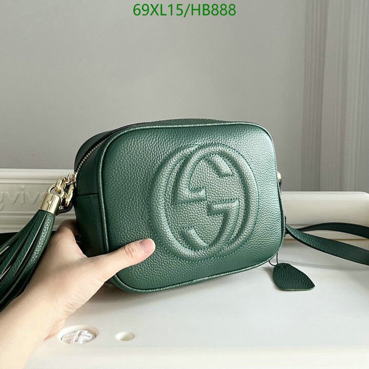 Gucci Bag-(4A)-Diagonal-,Code: HB888,$ 90USD