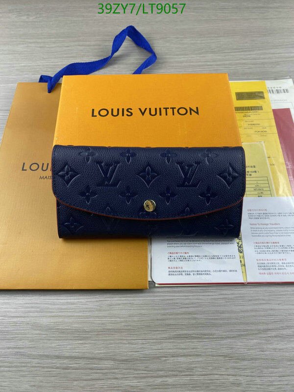 LV Bags-(4A)-Wallet-,Code: LT9057,$ 51USD