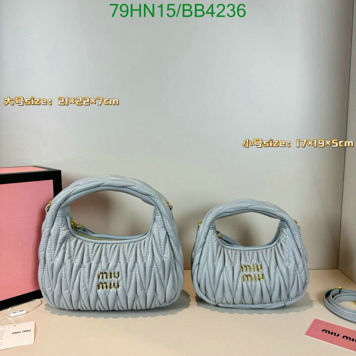 Miu Miu Bag-(4A)-Diagonal- Code: BB4236
