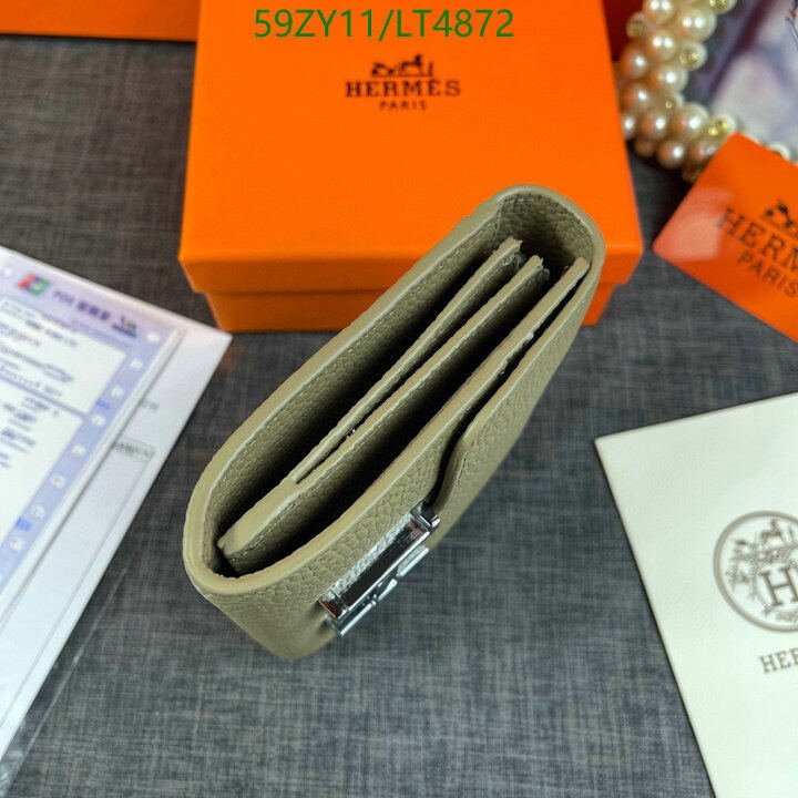 Hermes Bag-(4A)-Wallet-,Code: LT4872,$ 77USD