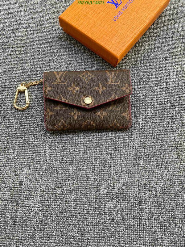 LV Bags-(4A)-Wallet-,Code: LT4873,$ 46USD