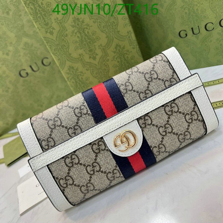 Gucci Bag-(4A)-Wallet-,Code: ZT416,$ 64USD