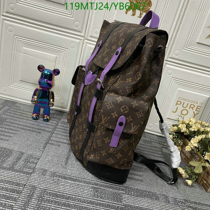 LV Bags-(4A)-Backpack-,Code: YB6067,$ 155USD