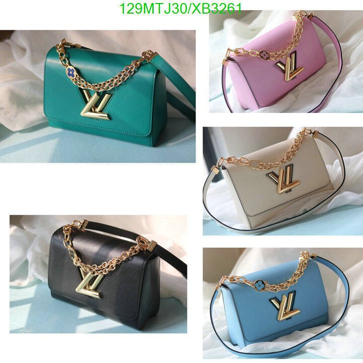 LV Bags-(4A)-Pochette MTis Bag-Twist-,Code: XB3261,$ 168USD