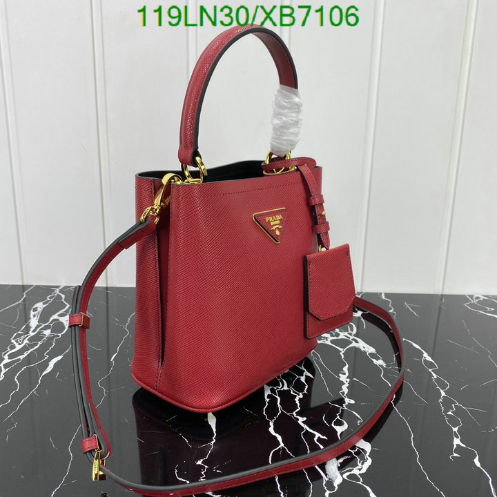 Prada Bag-(4A)-Bucket Bag- Code: XB7106 $ 155USD