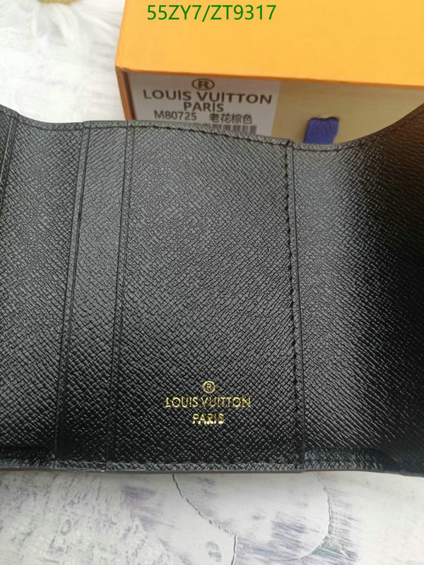 LV Bags-(4A)-Wallet-,Code: ZT9317,$ 72USD
