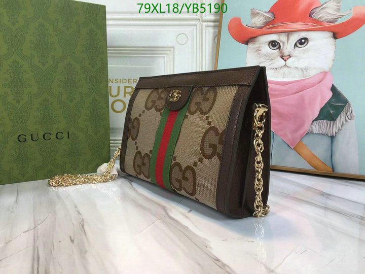 Gucci Bag-(4A)-Ophidia-G,Code: YB5190,$ 103USD