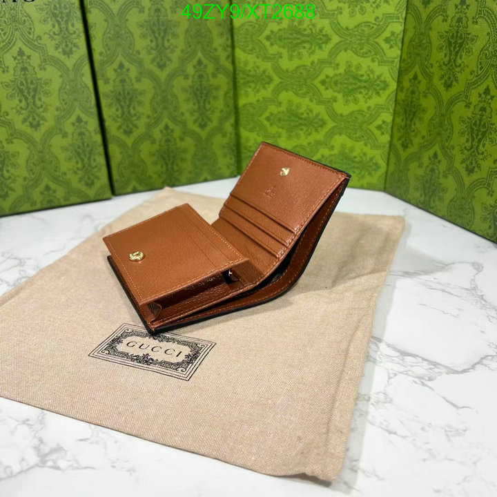 Gucci Bag-(4A)-Wallet-,Code: XT2688,$ 64USD