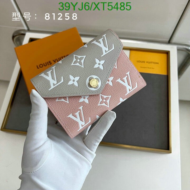 LV Bags-(4A)-Wallet-,Code: XT5485,$ 51USD
